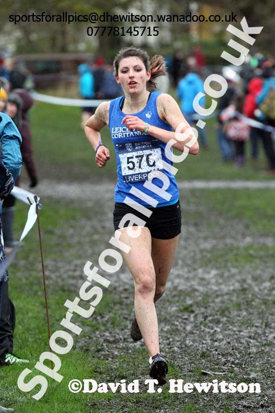 Women under-17s, British Athletics Liverpool Cross Challenge, Sefton Park, Liverpool. Photo: David T. Hewitson/Sports for All Pics